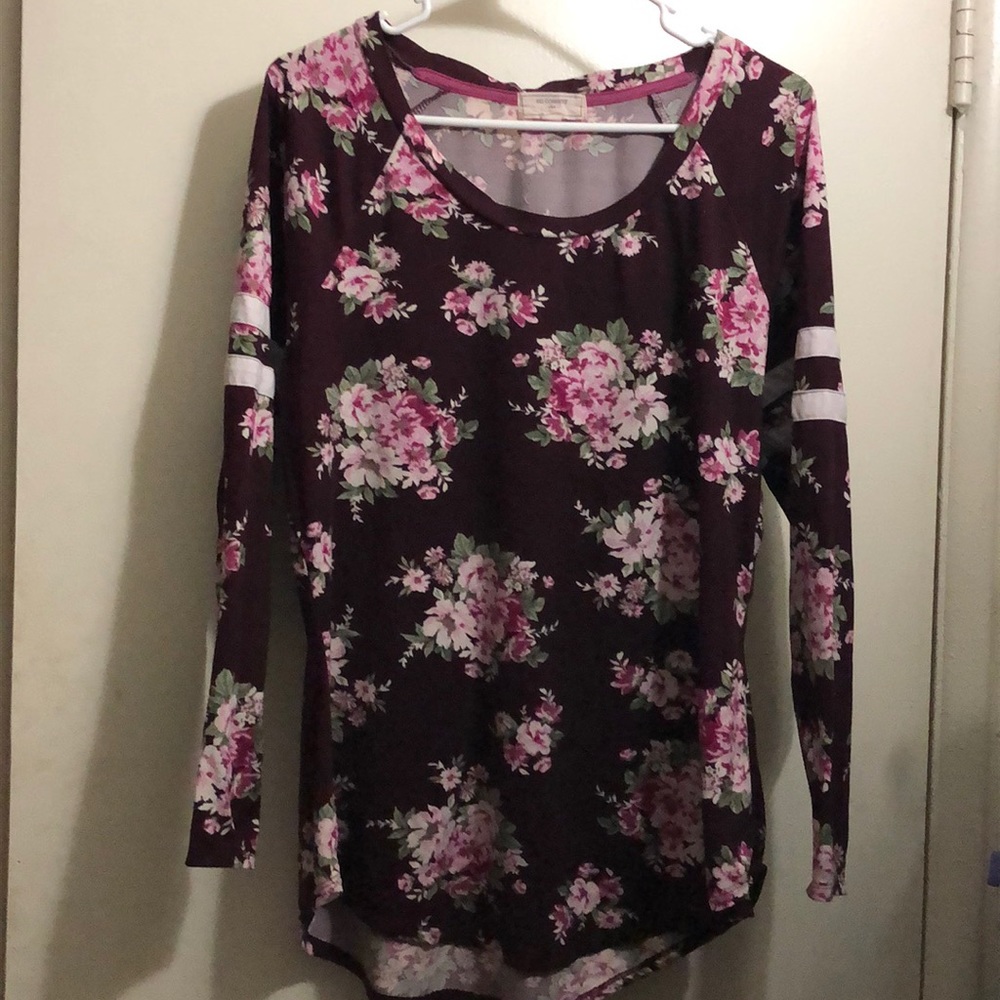No Comment Floral Shirt